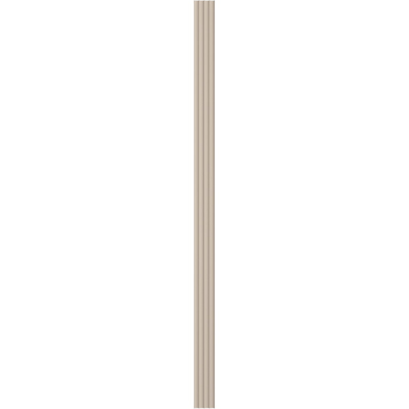 Mexen Strito 01 Strio 01 lamele de perete canelate 280 x 14,5 cm (2 buc), cașmir - S120-280-01-302