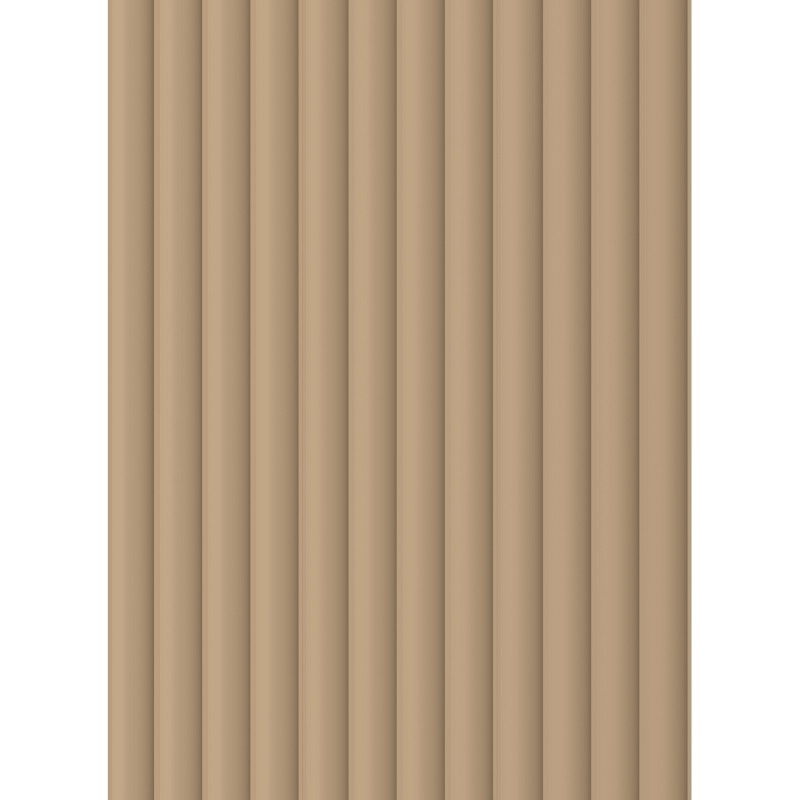 Mexen Strito 01 Strio 01 lamele de perete canelate 280 x 14,5 cm (2 buc), cappuccino - S120-280-01-304