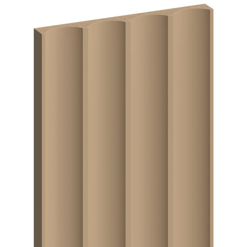Mexen Strito 01 Strio 01 lamele de perete canelate 280 x 14,5 cm (2 buc), cappuccino - S120-280-01-304