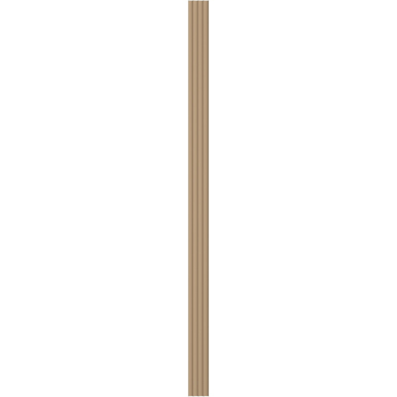 Mexen Strito 01 Strio 01 lamele de perete canelate 280 x 14,5 cm (2 buc), cappuccino - S120-280-01-304