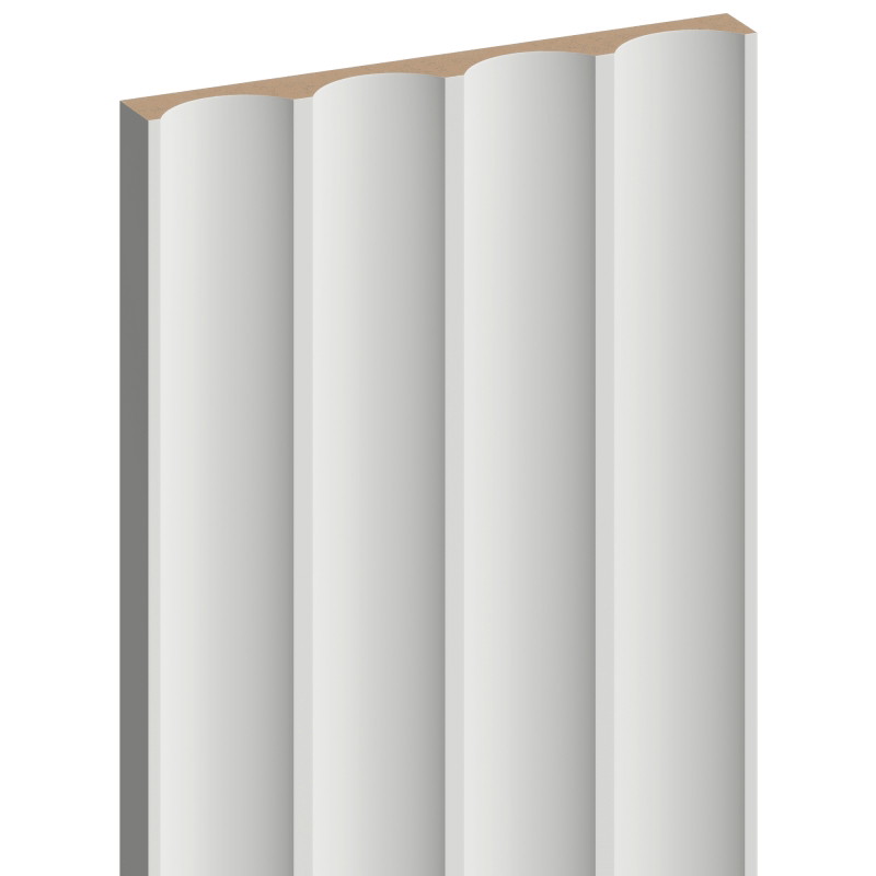 Mexen Strito 01 Strio 01 lamele de perete striate 280 x 14,5 cm (2 buc), gri deschis - S120-280-01-305