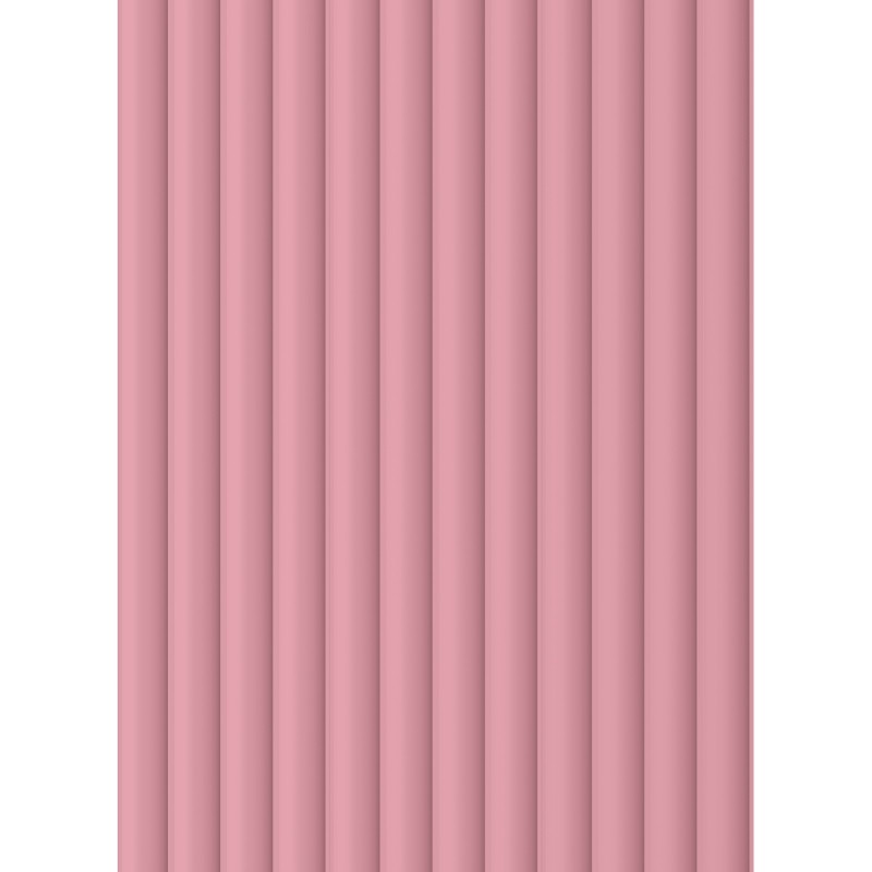 Mexen Strito 01 Strio 01 lamele de perete canelate 280 x 14,5 cm (2 buc), roz - S120-280-01-307