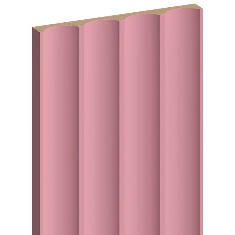 Mexen Strito 01 Strio 01 lamele de perete canelate 280 x 14,5 cm (2 buc), roz - S120-280-01-307
