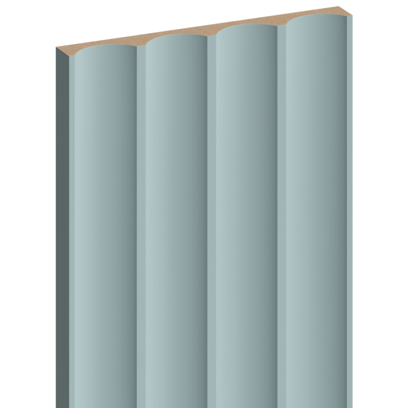 Mexen Strito 01 Strio 01 barázdált fali lécek 280 x 14,5 cm (2 db), szürke kék - S120-280-01-308