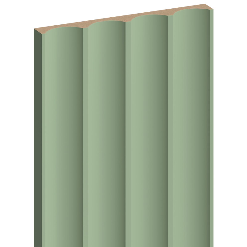 Mexen Strito 01 Strio 01 lamele de perete canelate 280 x 14,5 cm (2 buc), salvie - S120-280-01-310