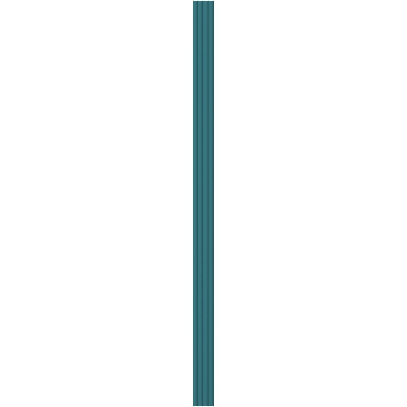 Mexen Strito 01 Strio 01 lamele de perete cu șanțuri 280 x 14,5 cm (2buc), turcoaz închis - S120-280-01-312
