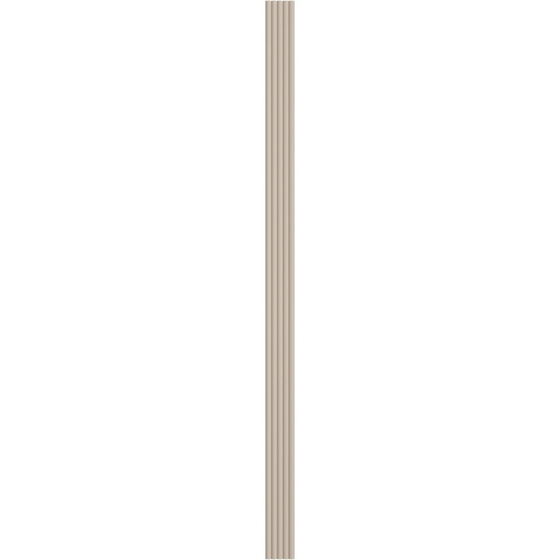 Mexen Strio 02 lamele de perete canelate 280 x 14,5 cm (2 buc), cașmir - S120-280-02-302