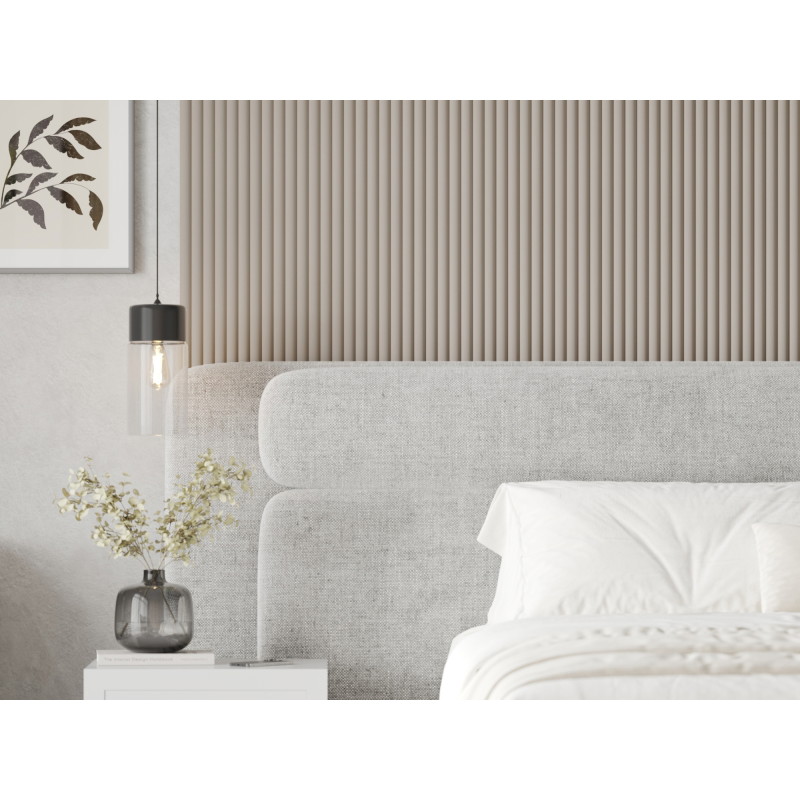 Mexen Strio 02 280 x 14,5 cm-es bordázott fali lécek (2 db), kasmír - S120-280-02-302