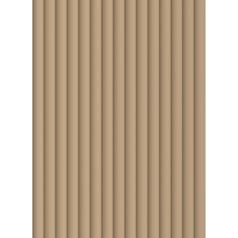 Mexen Strio 02 barázdált falécek 280 x 14,5 cm (2 db), cappuccino - S120-280-02-304