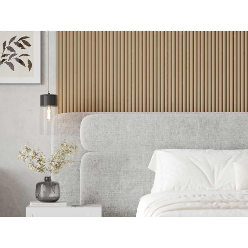 Mexen Strio 02 barázdált falécek 280 x 14,5 cm (2 db), cappuccino - S120-280-02-304