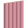 Mexen Strio 02 lamele de perete cu caneluri 280 x 14,5 cm (2 buc), roz - S120-280-02-307