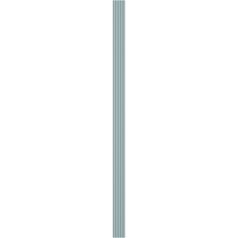 Mexen Strio 02 lamele de perete riflate 280 x 14,5 cm (2 buc), gri albastru - S120-280-02-308