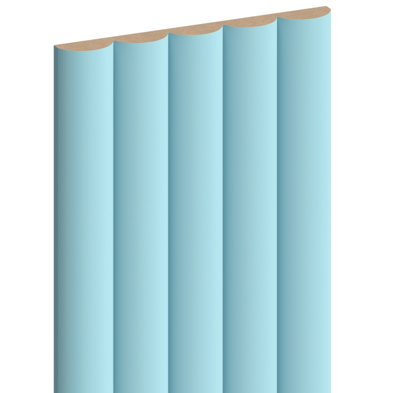 Mexen Strio 02 lamelele de perete canelate 280 x 14,5 cm (2 buc), albastru - S120-280-02-309