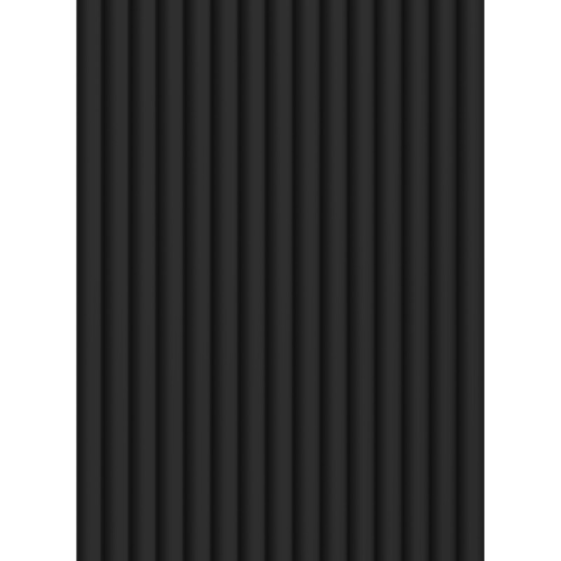 Mexen Strio 02 bordázott falécek 280 x 14,5 cm (2 db), fekete - S120-280-02-311