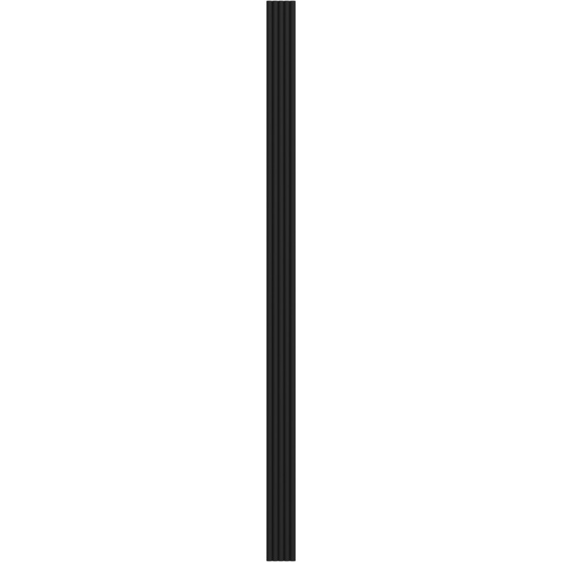 Mexen Strio 02 lamele de perete canelate 280 x 14,5 cm (2 bucăți), negru - S120-280-02-311