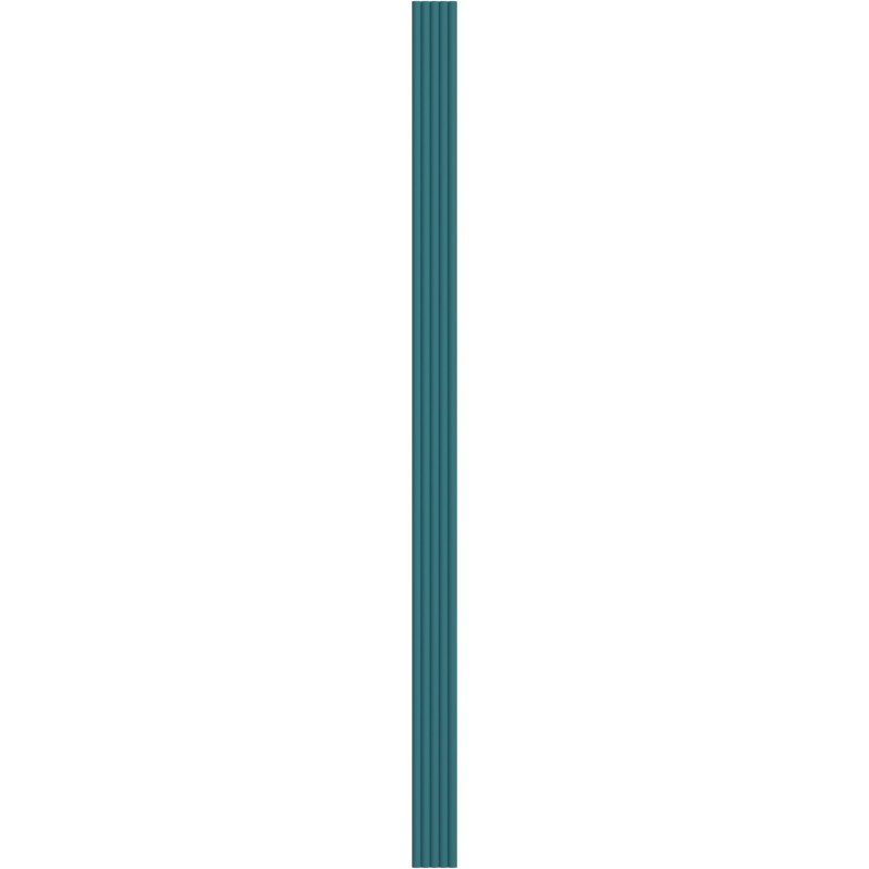Mexen Strio 02 280 x 14,5 cm-es bordázott falécek (2 db), sötét türkiz - S120-280-02-312
