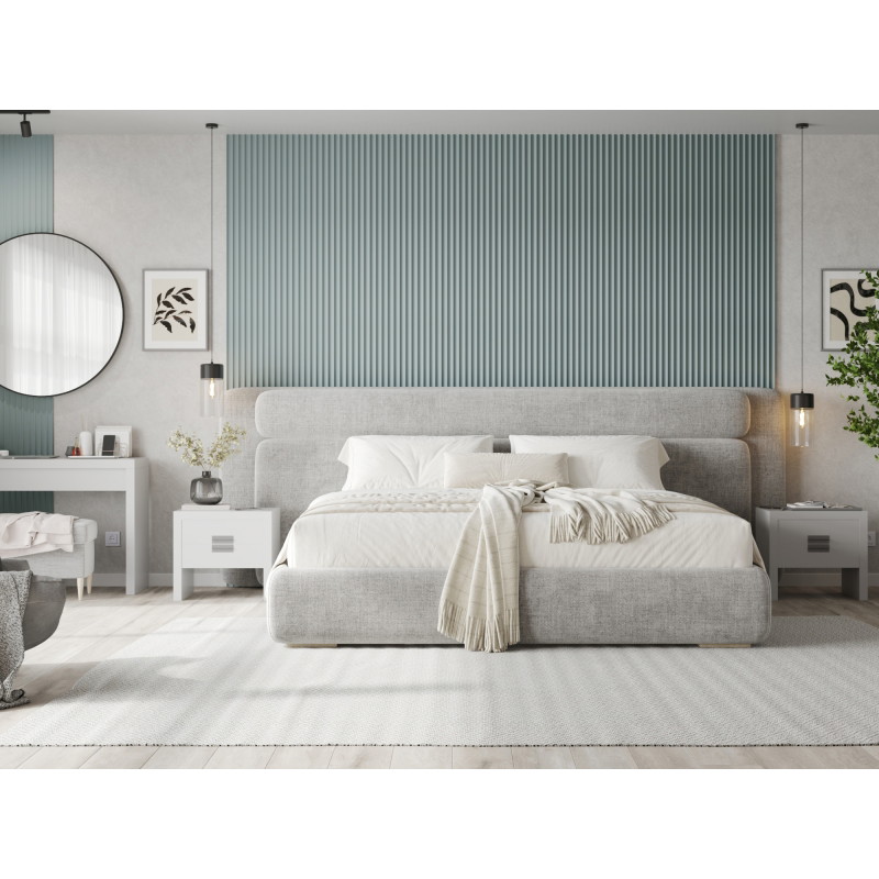 Mexen Strito 01 Strio 01 barázdált fali lécek 280 x 14,5 cm (2 db), szürke kék - S120-280-01-308