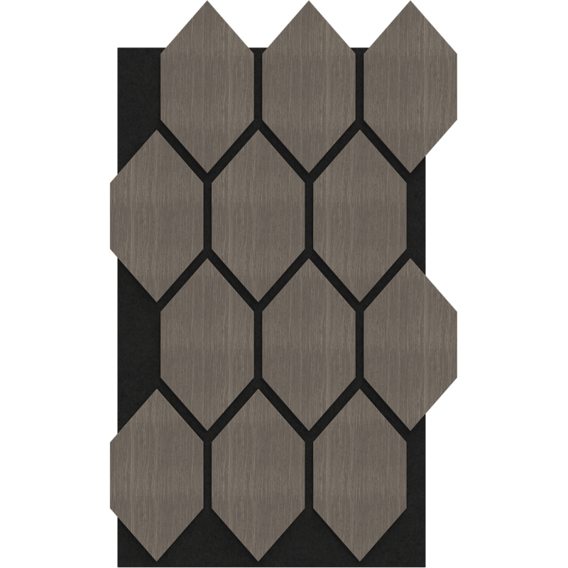 Mexen Lam-B lamele de perete 275 x 30 cm, placă HDF 4 mm, furnir tehnic, Stejar Nisipiu - S100-275307-3015-001