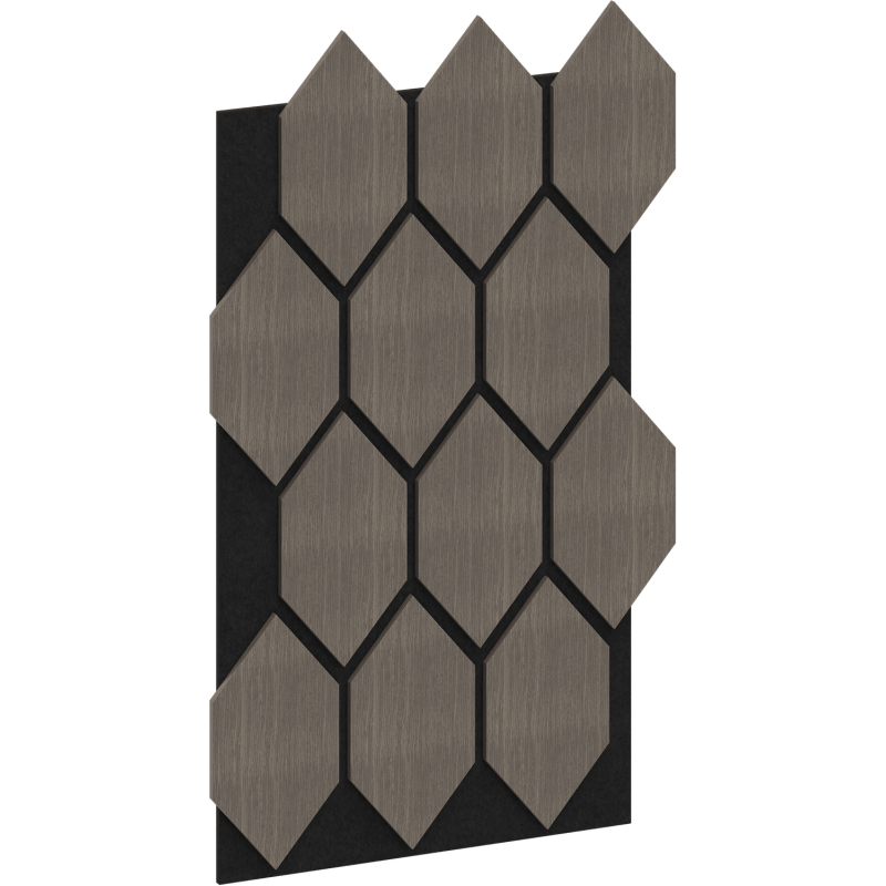 Mexen Lam-B lamele de perete 275 x 30 cm, placă HDF 4 mm, furnir tehnic, Stejar Nisipiu - S100-275307-3015-001