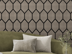 Mexen Lam-B falemezek 275 x 30 cm, 4 mm-es HDF lap, technikai furnér, Homok Tölgy - S100-275307-3015-001