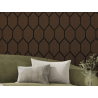Mexen Form 01 akusztikus falpanel 91 x 56 cm (4 db), 9 mm filc, technikai furnér, Mocca Tölgy - S111-91567-01-045
