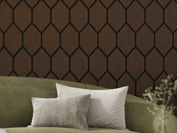 Mexen Lam-B lamele de perete 275 x 30 cm, placă HDF 4 mm, furnir tehnic, Stejar Nisipiu - S100-275307-3015-001