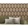 Mexen Lam-B lamele de perete 275 x 30 cm, placă HDF 4 mm, furnir tehnic, Stejar Nisipiu - S100-275307-3015-001