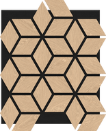 Mexen Lam-B lamele de perete 275 x 30 cm, placă HDF 4 mm, furnir tehnic, Stejar Nisipiu - S100-275307-3015-001