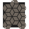 Mexen Form 02 akusztikus falpanel 81 x 66 cm (4 db), 9 mm filc, technikai furnér, Szürke Tölgy - S111-81667-02-043