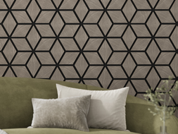 Mexen Lam-B falemezek 275 x 30 cm, 4 mm-es HDF lap, technikai furnér, Homok Tölgy - S100-275307-3015-001