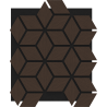 Mexen Form 02 81 x 66 cm-es akusztikus fali panel (4 db), 9 mm-es filc, műszaki furnér, Mocca Tölgy - S111-81667-02-045