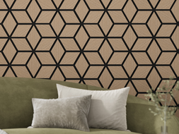 Mexen Lam-B lamele de perete 275 x 30 cm, placă HDF 4 mm, furnir tehnic, Stejar Nisipiu - S100-275307-3015-001