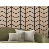 Mexen Lam-B lamele de perete 275 x 30 cm, placă HDF 4 mm, furnir tehnic, Stejar Nisipiu - S100-275307-3015-001
