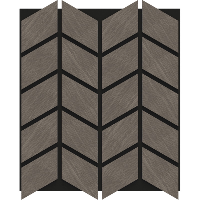 Mexen Form 03 panou de perete acustic 71,5 x 58 cm (4 buc), pâslă 9 mm, furnir tehnic, Stejar Gri - S111-71587-03-043