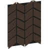 Mexen Form 03 panou de perete acustic 71,5 x 58 cm (4 buc.), fetru 9 mm, furnir tehnic, stejar Mocca - S111-71587-03-045