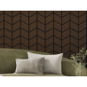 Mexen Lam-B falemezek 275 x 30 cm, 4 mm-es HDF lap, technikai furnér, Homok Tölgy - S100-275307-3015-001
