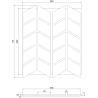 Mexen Lam-B lamele de perete 275 x 30 cm, placă HDF 4 mm, furnir tehnic, Stejar Nisipiu - S100-275307-3015-001