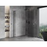 Mexen Mist-H L Cabină de duș Duo cu ușă batantă dreapta 80 x 85 cm, transparentă, metal armat - 8A5L-080L-085P-95-00