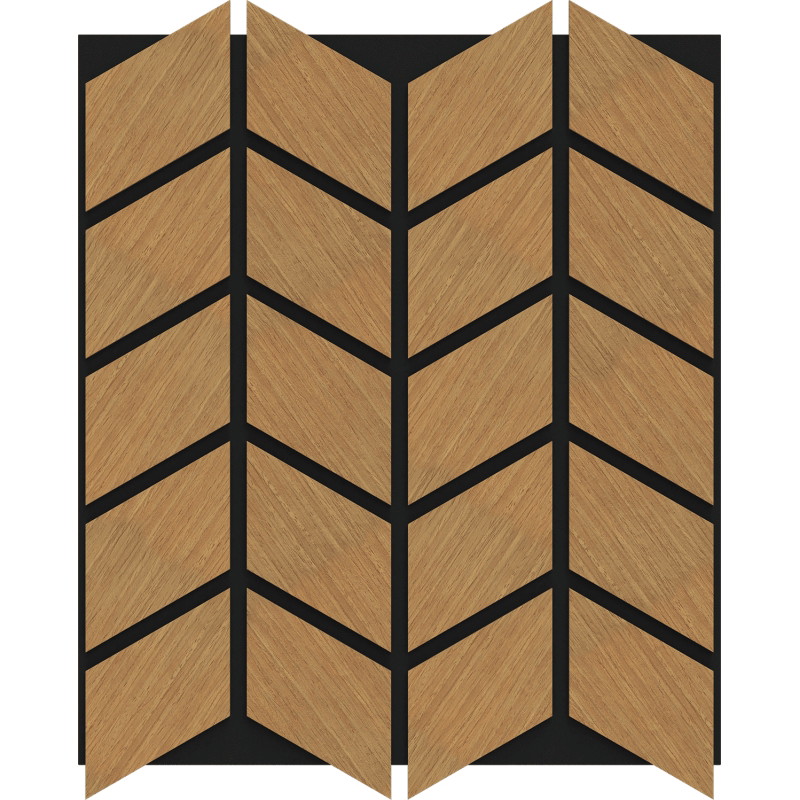 Mexen Form 03 Akusztikus falpanel 71,5 x 58 cm (4 db), filc 9 mm, technikai furnér, Classic Tölgy - S111-71587-03-041