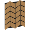 Mexen Form 03 Akusztikus falpanel 71,5 x 58 cm (4 db), filc 9 mm, technikai furnér, Classic Tölgy - S111-71587-03-041