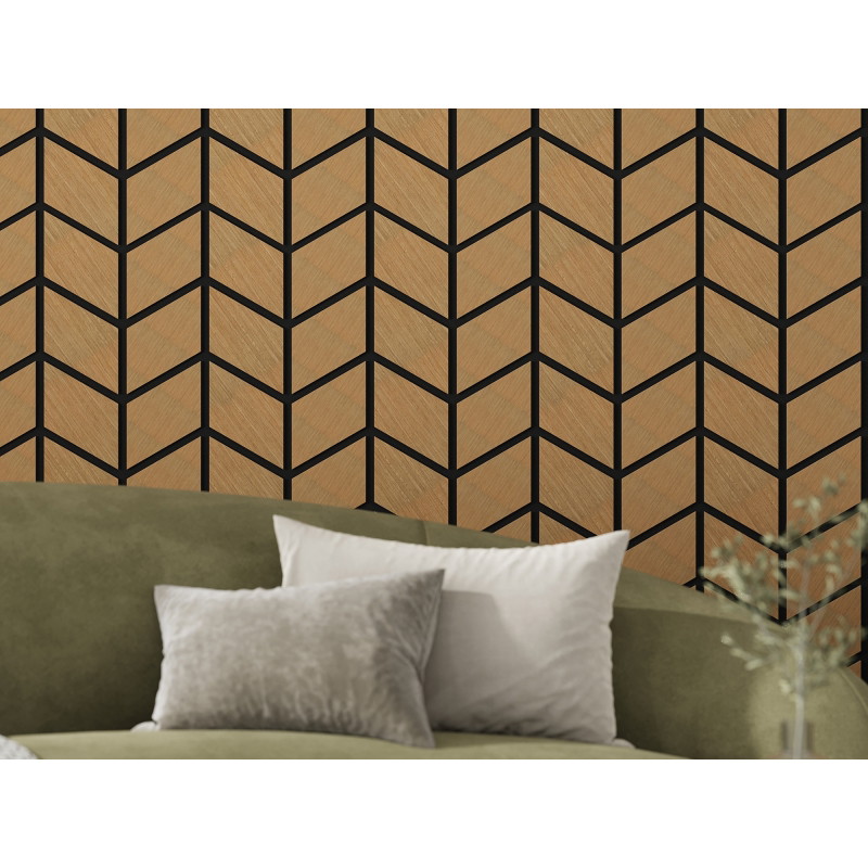Mexen Form 03 Akusztikus falpanel 71,5 x 58 cm (4 db), filc 9 mm, technikai furnér, Classic Tölgy - S111-71587-03-041