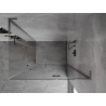 Mexen Mist-H L Duo cabină de duș cu deschidere dreapta 75 x 115 cm, transparent, gun metal - 8A5L-075L-115P-95-00
