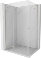 Mexen Mist-H L Duo cabină de duș cu deschidere stânga 85 x 70 cm, transparent, nichel periat - 8A5L-085L-070P-97-00