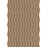Mexen Lam-SF 01 Akusztikus fali lamellák 280 x 30 cm, 9 mm filc, műszaki furnér, Fehérített Tölgy - S106-280-01-040