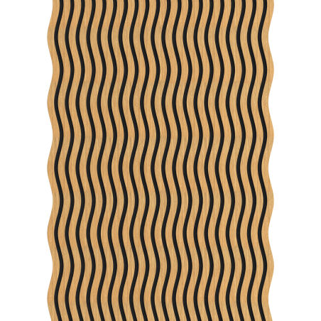 Mexen Lam-SF 01 Akusztikus fali lamellák 280 x 30 cm, 9 mm filc, technikai furnér, Classic tölgy - S106-280-01-041