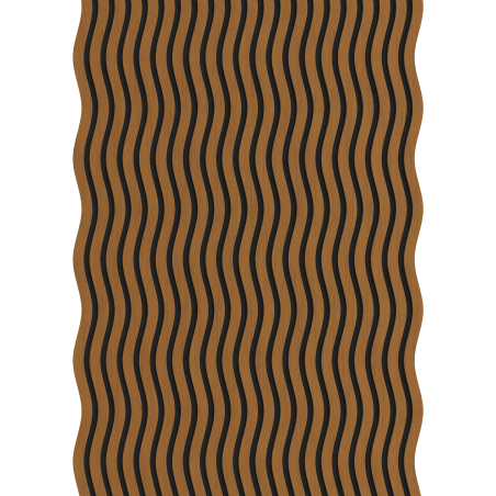 Mexen Lam-SF 01 280 x 30 cm akusztikus fali lamellák, filc 9 mm, műszaki furnér, Természetes Tölgy - S106-280-01-042