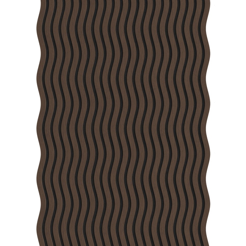 Mexen Lam-SF 01 lamele de perete acustice 280 x 30 cm, fetru 9 mm, furnir tehnic, Stejar Mocca - S106-280-01-045