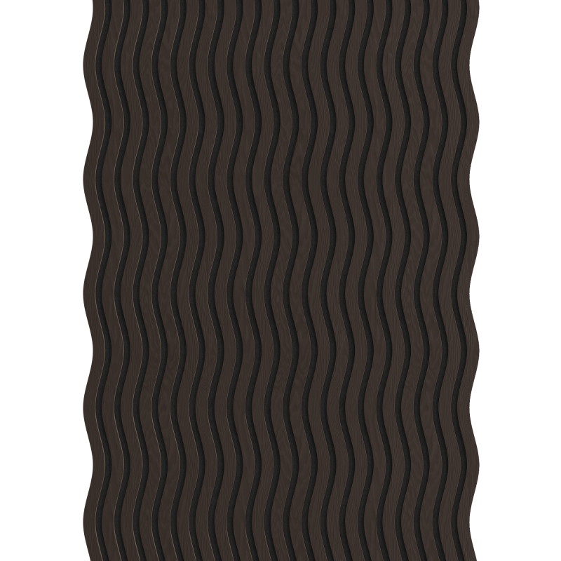 Mexen Lam-SF 01 lamele de perete acustice 280 x 30 cm, fetru 9 mm, furnir tehnic, Stejar Negru - S106-280-01-046