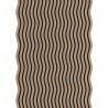 Mexen Lam-SF 01 akusztikus falburkolat 280 x 30 cm, 9 mm filc, technikai furnér, Világos Dió - S106-280-01-047