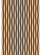 Mexen Lam-SF 01 Lam-SF 26 akusztikus fali lamellák 280 x 30 cm, 9 mm-es filc, technikai furnér, Fehérített Tölgy